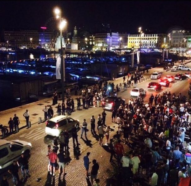 Άγριες συμπλοκές πριν από τη σέντρα του Euro- ΒΙΝΤΕΟ