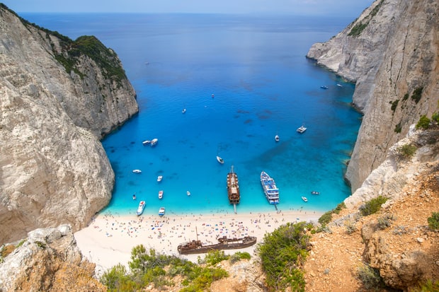 Shipwreck Beach: Navagio Bay, Greece