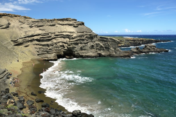 Green Sands: Papakolea Beach, Hawaii