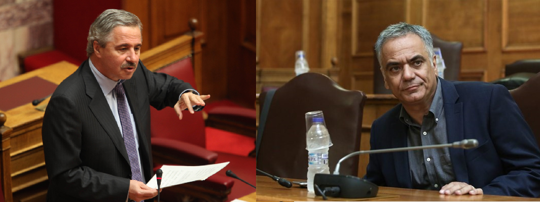 Ο καβγάς Σκουρλέτη – Μανιάτη στη βουλή – ΒΙΝΤΕΟ