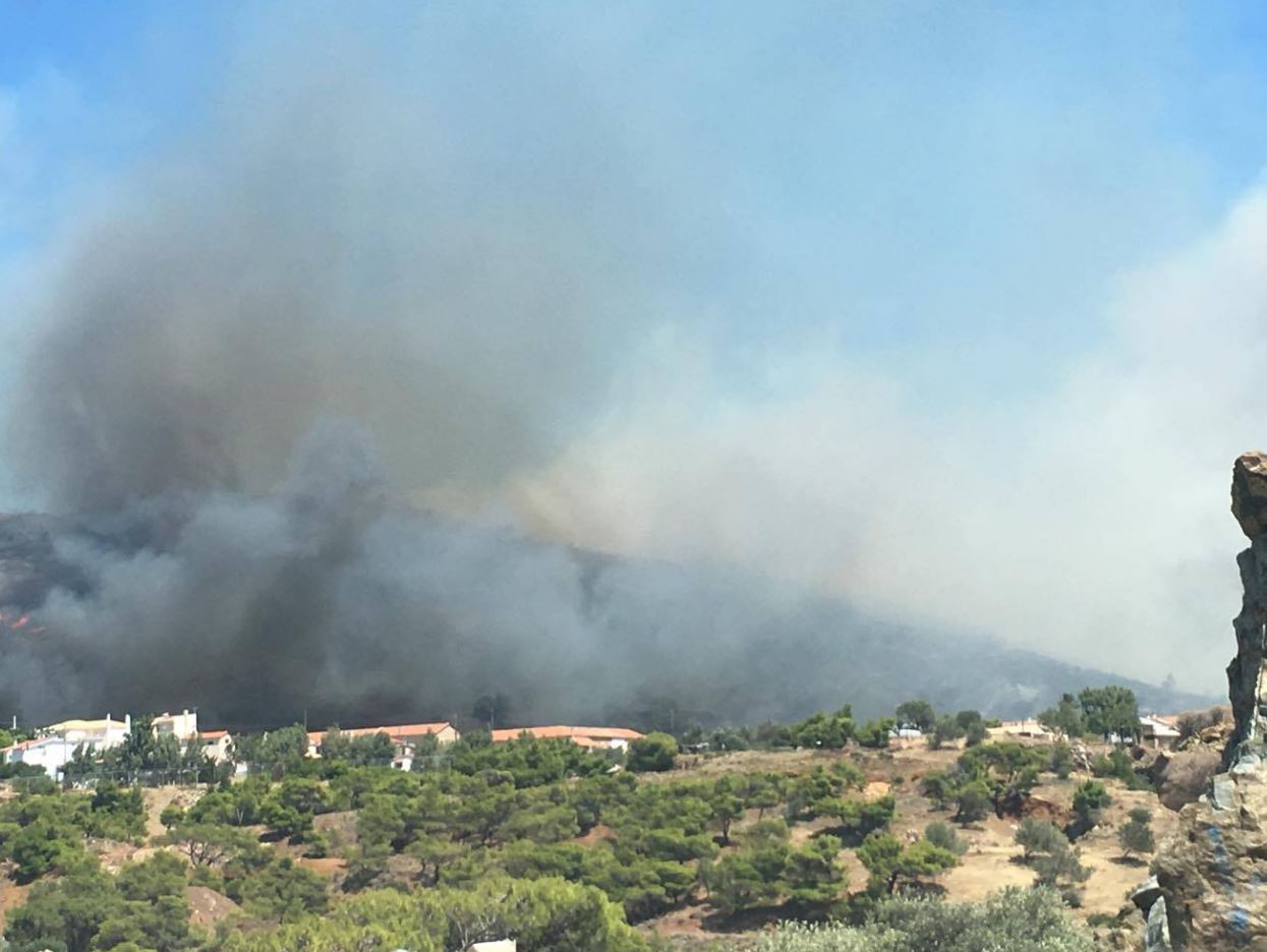 Ο δήμαρχος Λαυρεωτικής για την πυρκαγιά στην Κερατέα – ΒΙΝΤΕΟ