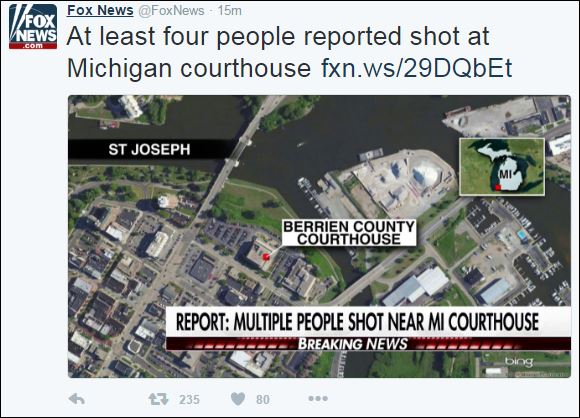 Νεκρός ο δράστης του μακελειού στο Μίσιγκαν – ΒΙΝΤΕΟ