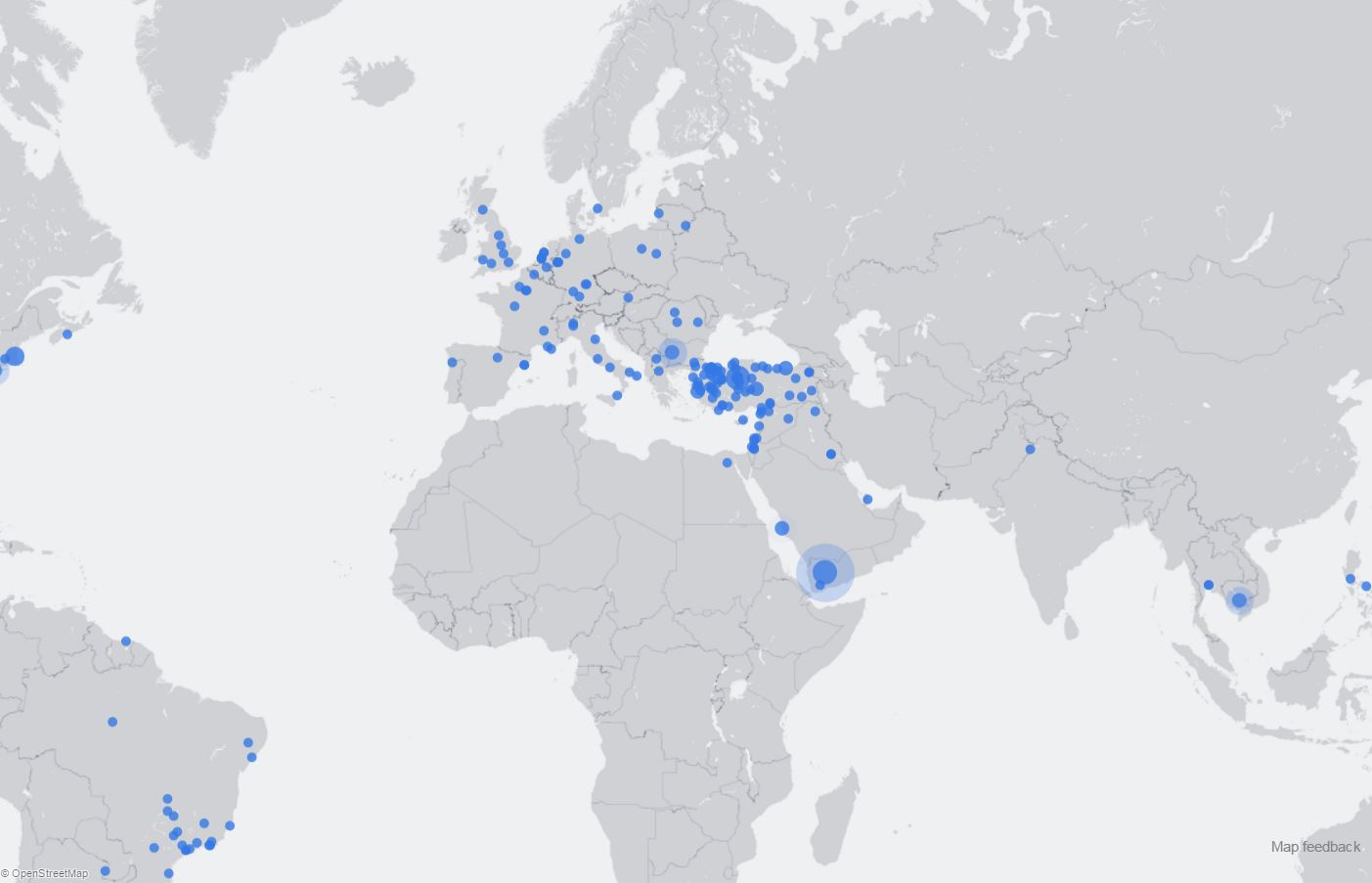 Ζωντανή εικόνα από χρήστες του Facebook σε όλη την Τουρκία