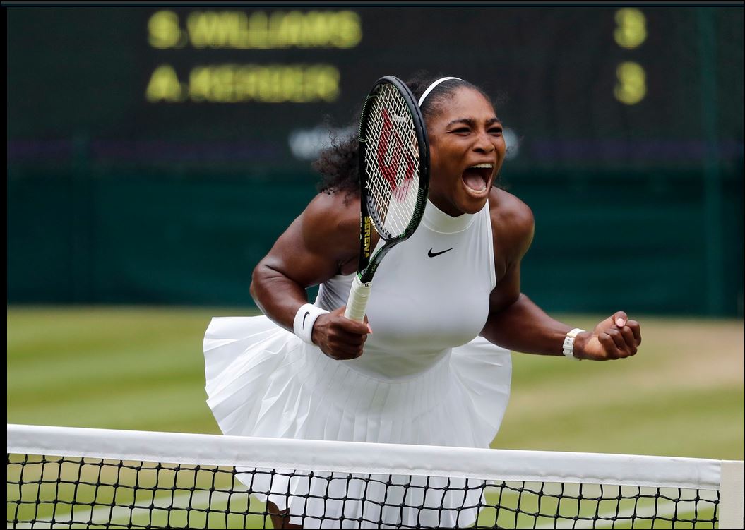 Έτσι πανηγύρισε η Σερένα Γουίλιαμς την κατάκτηση του Γουίμπλεντον – ΒΙΝΤΕΟ