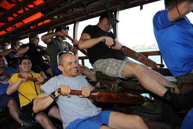 Οι σύγχρονοι κωπηλάτες – Οι Αθηναίοι τράβηξαν κουπί σε τριήρη – ΦΩΤΟ