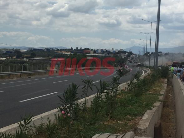 Δόθηκαν στην κυκλοφορία δύο λωρίδες της Αθηνών – Λαμίας μετά το τροχαίο