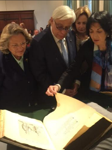 Η επίσκεψη του Προέδρου της Δημοκρατίας στο Πανεπιστήμιο του Άμστερνταμ