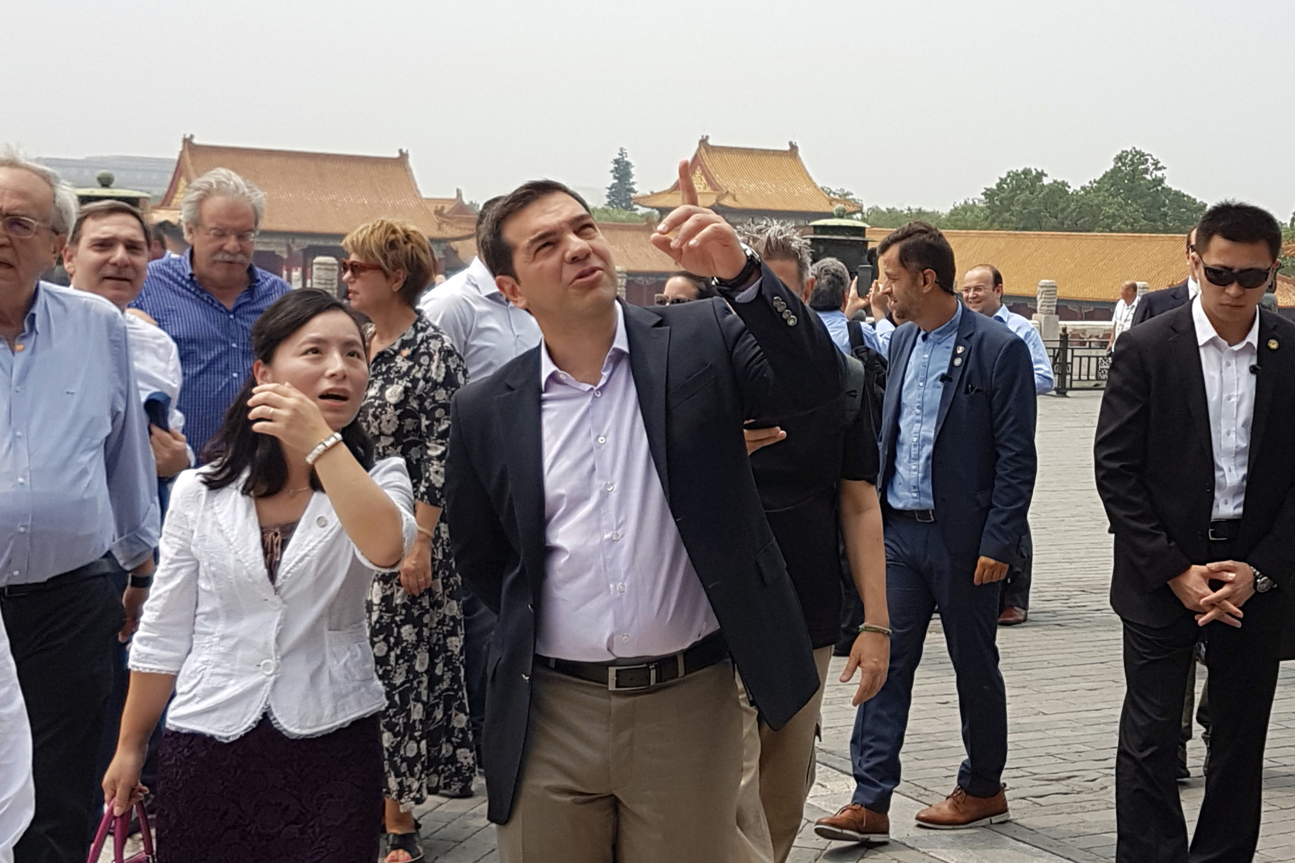 Η ξενάγηση του Τσίπρα στην Απαγορευμένη Πόλη – ΒΙΝΤΕΟ