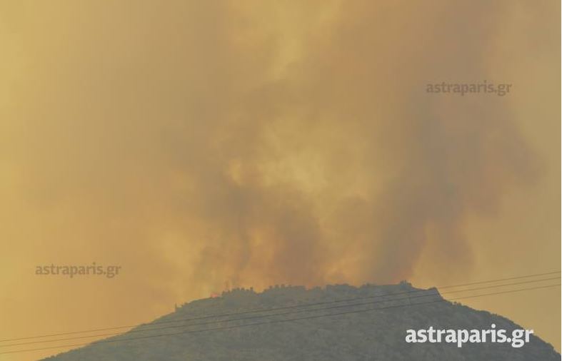 Σε επιφυλακή η Χίος υπό τον φόβο των αναζωπυρώσεων