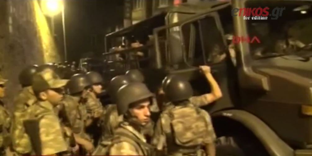 Το χρονικό της απόπειρας πραξικοπήματος στην Τουρκία – ΒΙΝΤΕΟ