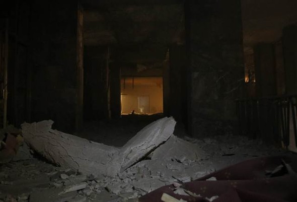 Εικόνες καταστροφής στο βομβαρδισμένο τουρκικό κοινοβούλιο – ΦΩΤΟ – ΒΙΝΤΕΟ