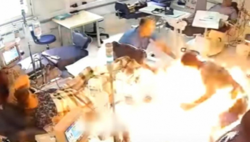 Αλβανία – Επίθεση με βενζίνη σε νοσοκομείο – Αναφορές για 3 νεκρούς – ΒΙΝΤΕΟ