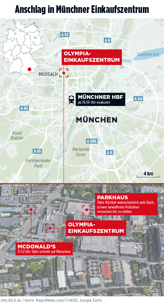 Μόναχο – Με ρομπότ θα εξεταστεί το πτώμα του άγνωστου άνδρα – Κουβαλούσε “ύποπτο” σακίδιο