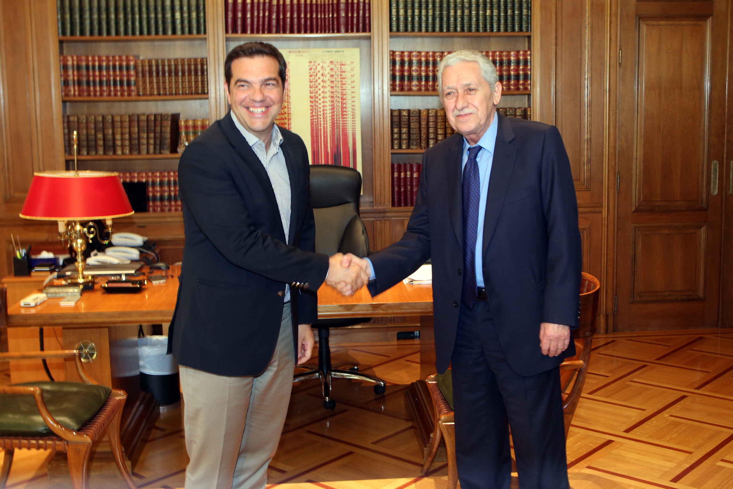 Τι συζήτησε ο Τσίπρας με τον Κουβέλη – ΦΩΤΟ