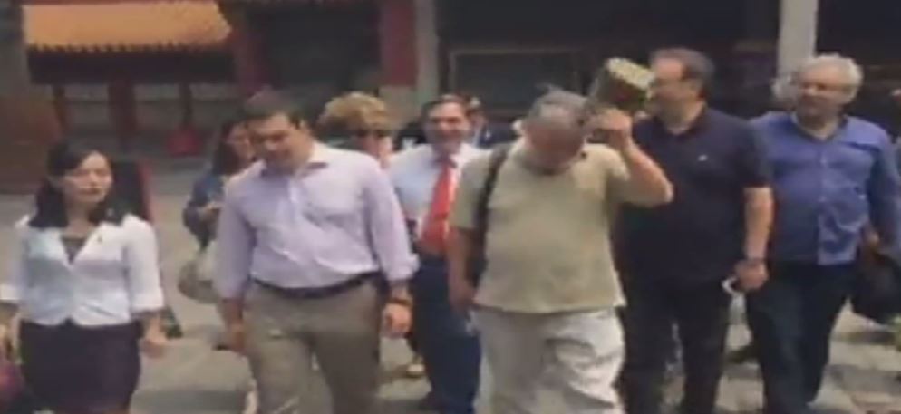 Η επίσκεψη του Τσίπρα στην Απαγορευμένη Πόλη – ΒΙΝΤΕΟ