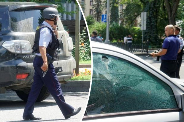 Ένοπλη επίθεση σε αστυνομικό τμήμα στο Καζακστάν – Νεκροί δύο αστυνομικοί – ΦΩΤΟ