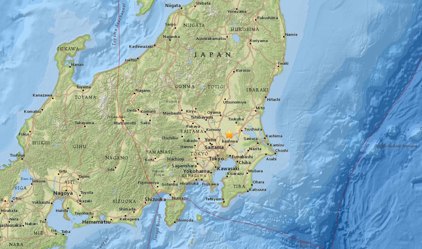 Σεισμός 5 Ρίχτερ στην Ιαπωνία – Ελέγχθηκε πυρηνικός σταθμός