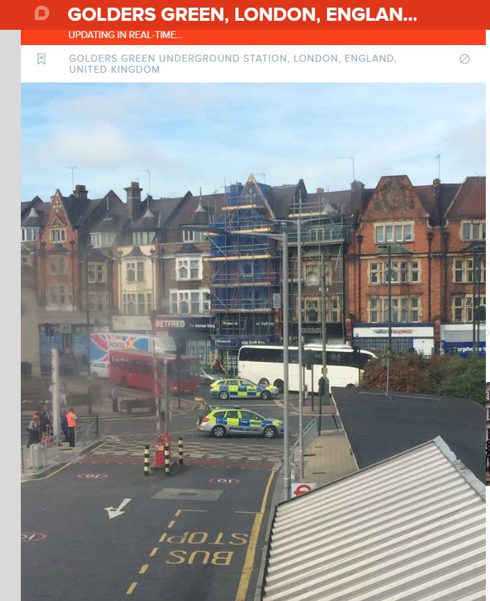 Εκκενώνεται σταθμός του μετρό στο Λονδίνο – ΦΩΤΟ