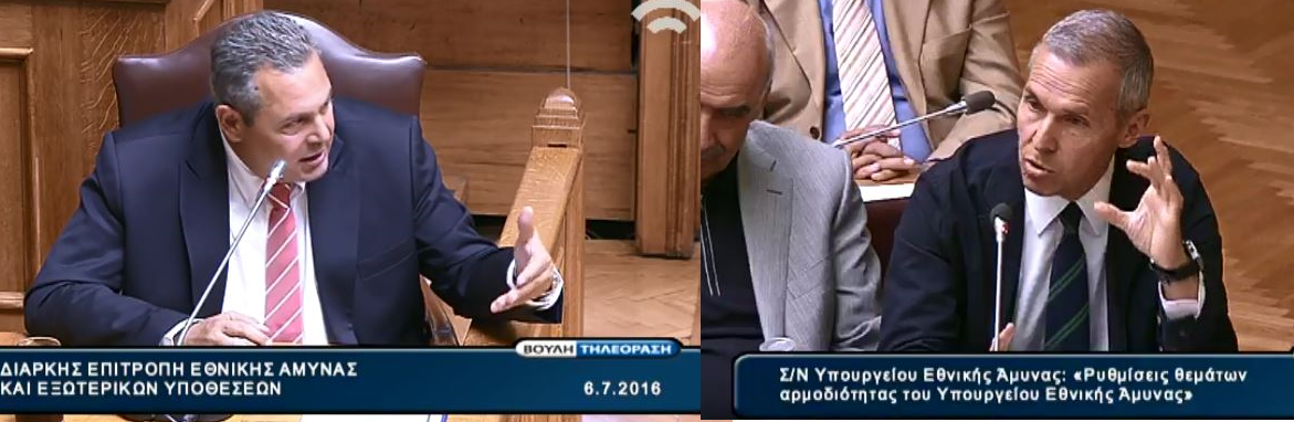 Κόντρα Καμμένου – Δαβάκη για τα ισοδύναμα των ειδικών μισθολογίων