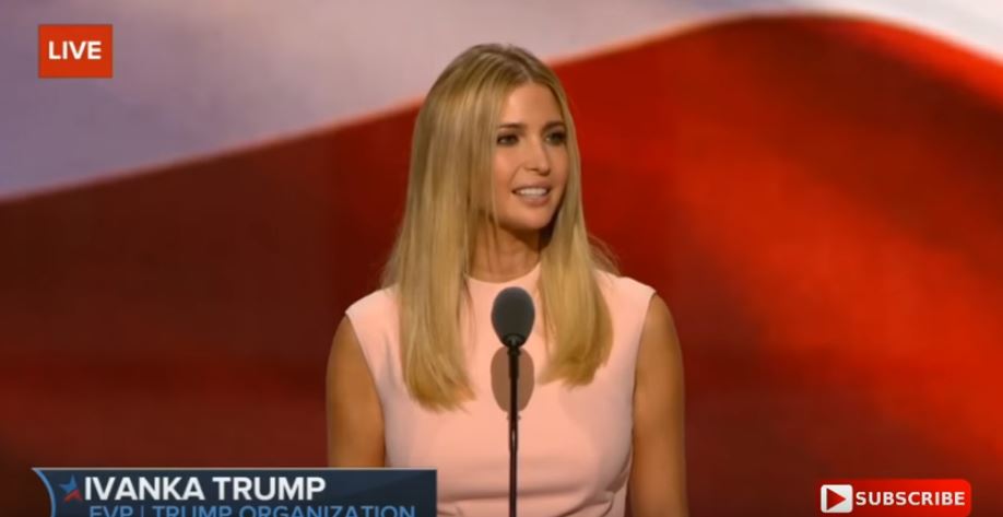 Η Ιβάνκα Τραμπ “έκλεψε” την παράσταση – BINTEO