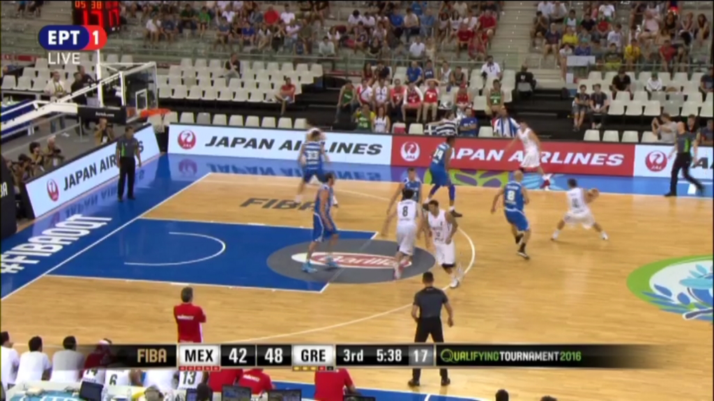 Μεξικό – Ελλάδα 48-60 (30′)