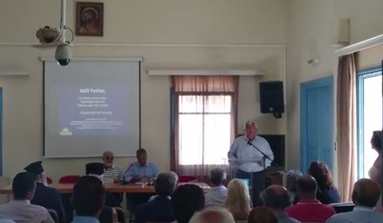 Ο δήμαρχος Μήλου μπροστά στον Κουρουμπλή: Ανεπιθύμητοι όσοι ψήφισαν ΦΠΑ στα νησιά – ΒΙΝΤΕΟ