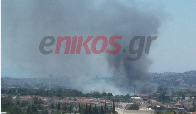 Μαίνεται η φωτιά στο Μαρούσι – Νέες ΦΩΤΟ