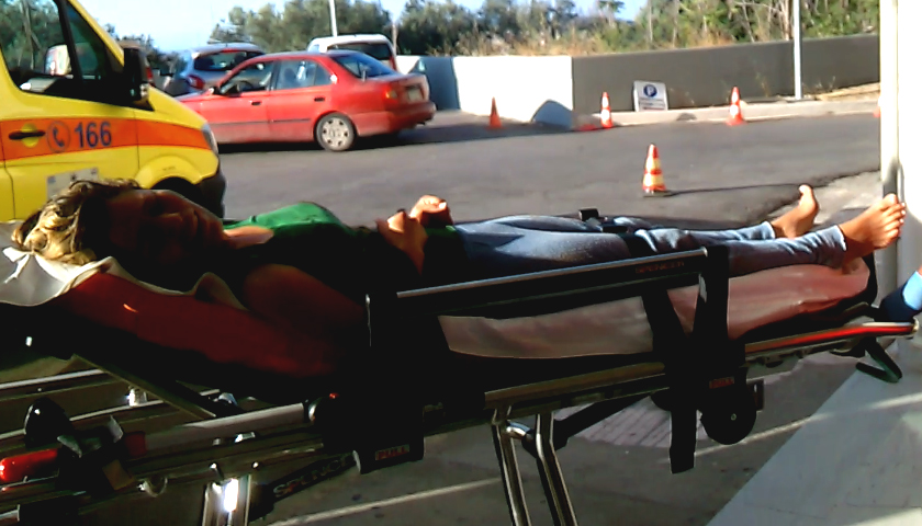 Μετανάστρια αυτοτραυματίστηκε στη Λέσβο – ΒΙΝΤΕΟ