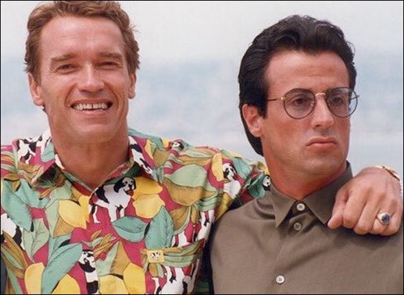 Με αυτή τη ΦΩΤΟ ευχήθηκε χρόνια πολλά ο Σβαρτσενέγκερ στον Σταλόνε