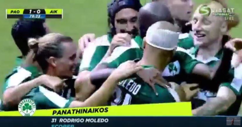 Το γκολ του Παναθηναϊκού – ΒΙΝΤΕΟ