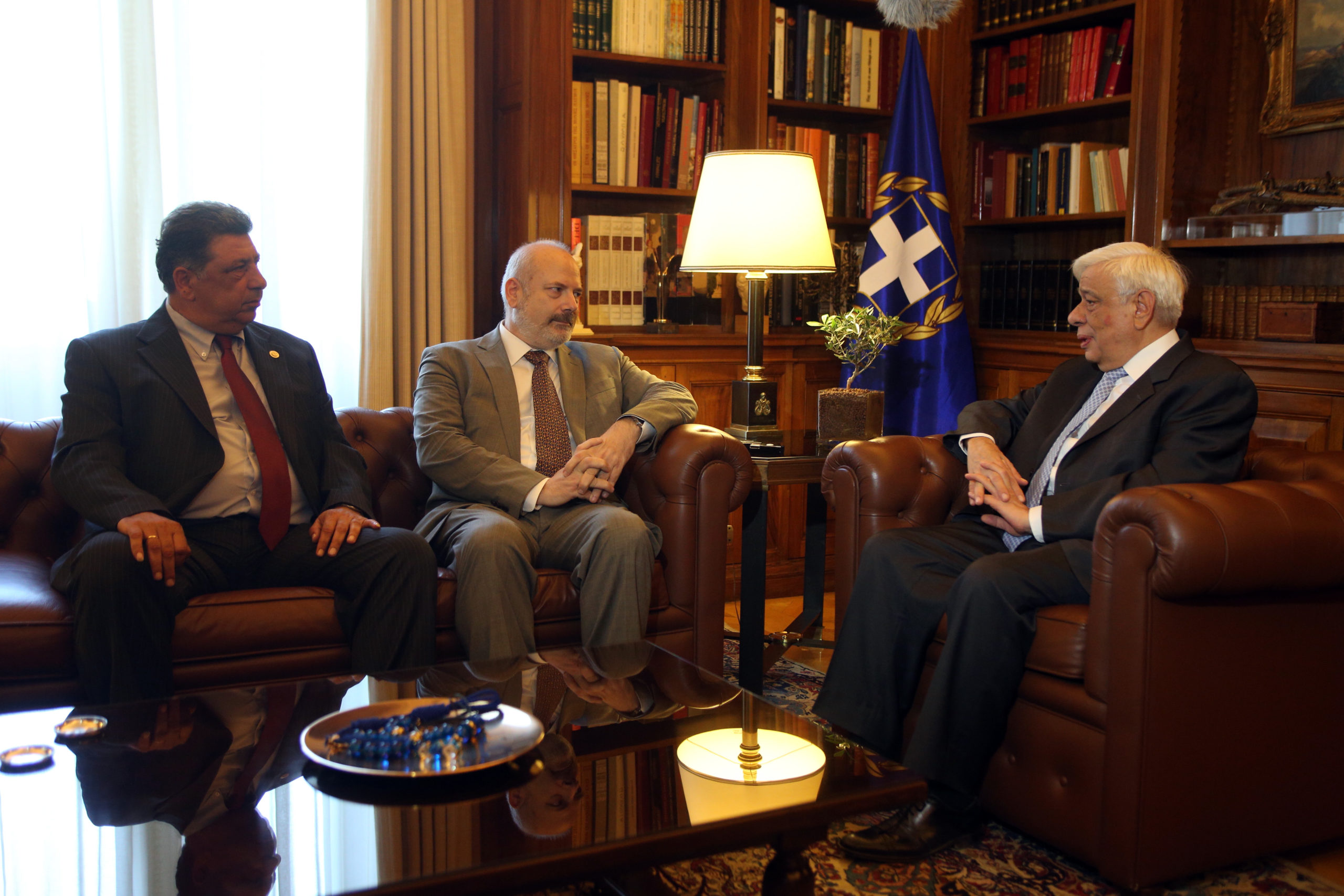 Συνάντηση του Προέδρου της Δημοκρατίας με αντιπροσωπεία Συλλόγων Ιμβρίων