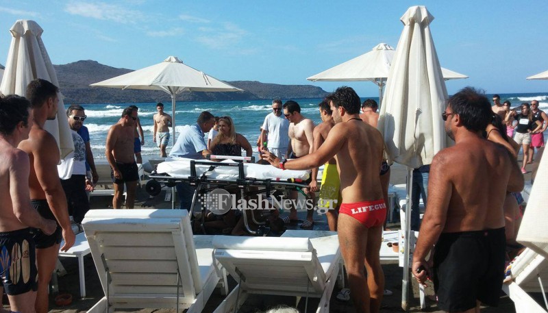 Δραματικές ώρες σε παραλία στα Χανιά – 50χρονος σε κρίσιμη κατάσταση – ΒΙΝΤΕΟ