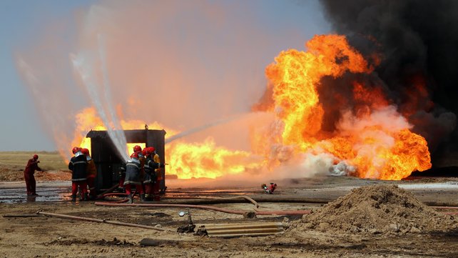Νέα επίθεση στο Ιράκ – Έκρηξη σε δεξαμενή πετρελαίου