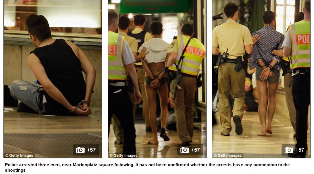 Μόναχο – Συλλήψεις κοντά στη Μάριενπλατς – Ερευνώνται τρία άτομα – ΦΩΤΟ