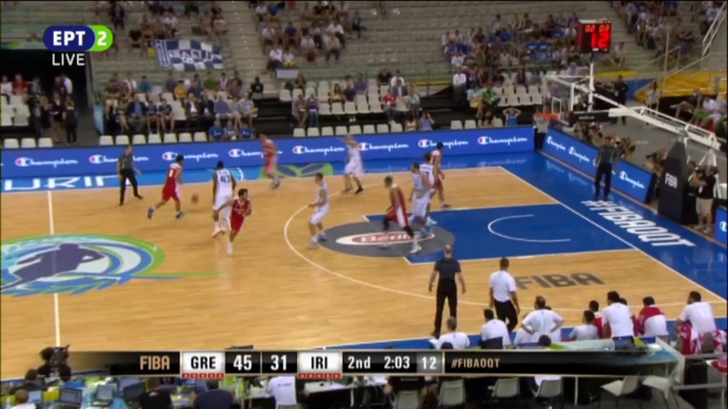 Ελλάδα – Ιράν 48-31 (ΗΜ.)