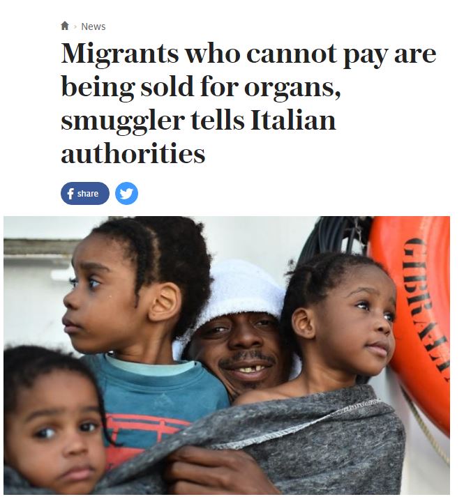 Πρώην διακινητής αποκαλύπτει: Πρόσφυγες πωλούνται για 15.000 ευρώ σε εμπόρους οργάνων
