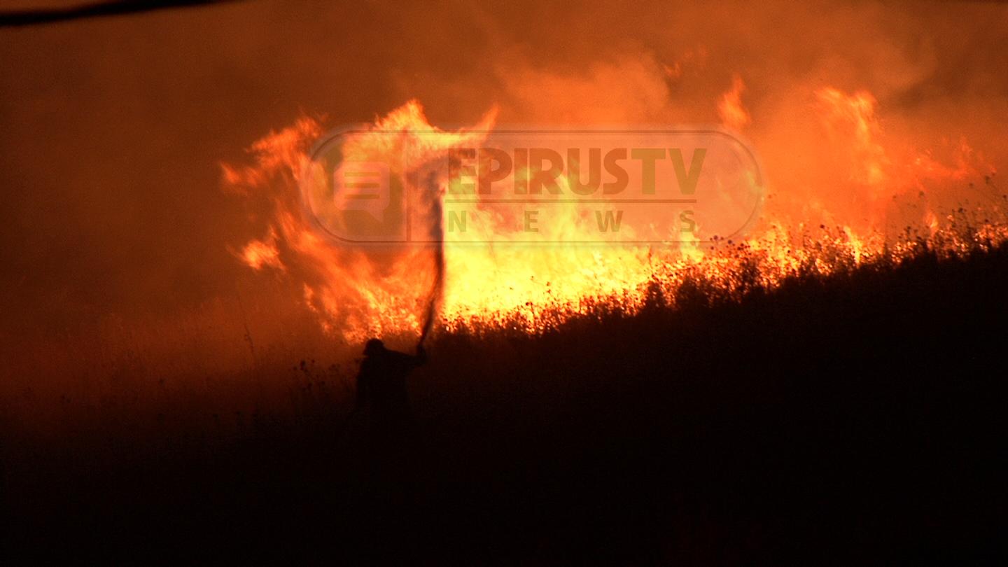 Ιωάννινα: Φωτιά στον Άγιο Ιωάννη – Δεν απειλούνται σπίτια – ΒΙΝΤΕΟ