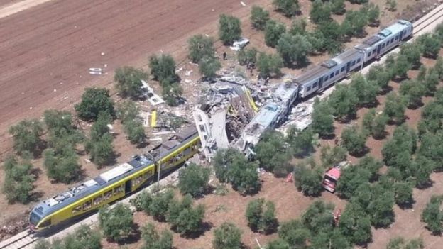 Ιταλία: Αυξάνεται ο αριθμός των νεκρών του σιδηροδρομικού δυστυχήματος