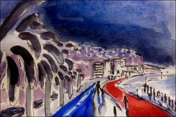 Νέο συγκλονιστικό σκίτσο για την τραγωδία στη Νίκαια – ΦΩΤΟ