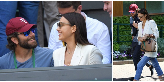 Το ζεύγος Κούπερ – Σάικ πήγαν στο Γουίμπλεντον και μόνο τένις δεν είδαν – ΦΩΤΟ