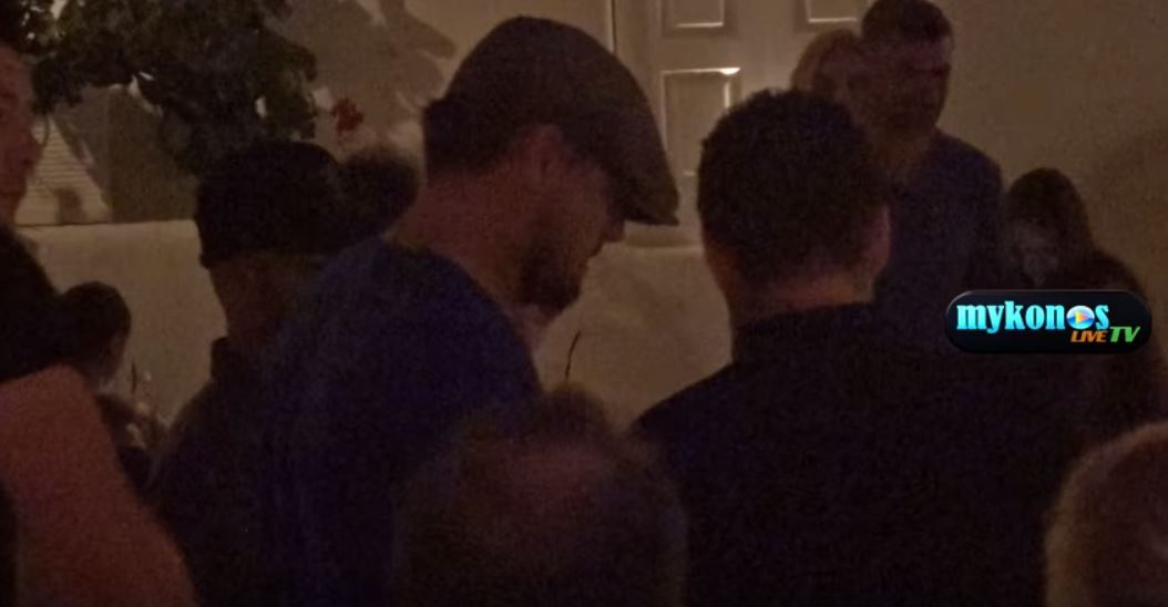 O Λεονάρντο Ντι Κάπριο στη Μύκονο – ΒΙΝΤΕΟ