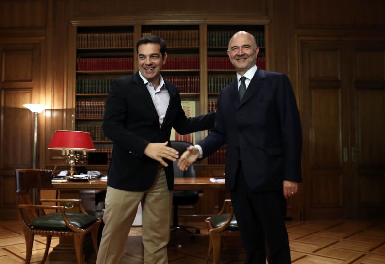Αυτά συζήτησαν Τσίπρας και Μοσκοβισί