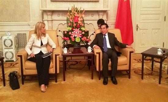 Συνάντηση Δούρου με τον δήμαρχο Πεκίνου