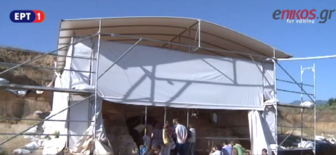 Έτσι είναι σήμερα ο αρχαιολογικός χώρος στην Αμφίπολη – ΒΙΝΤΕΟ