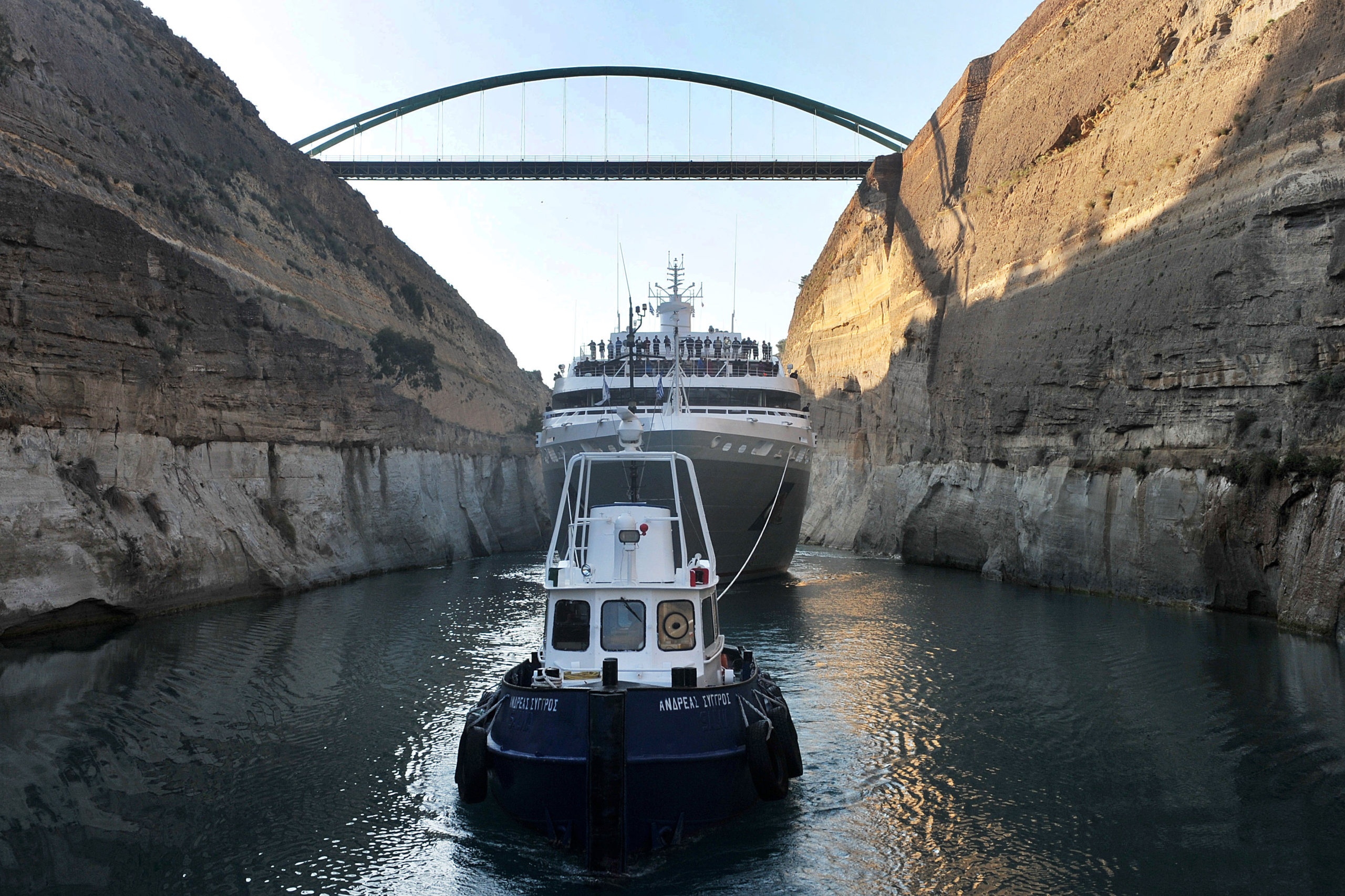 Η ιστορία του Ισθμού της Κορίνθου