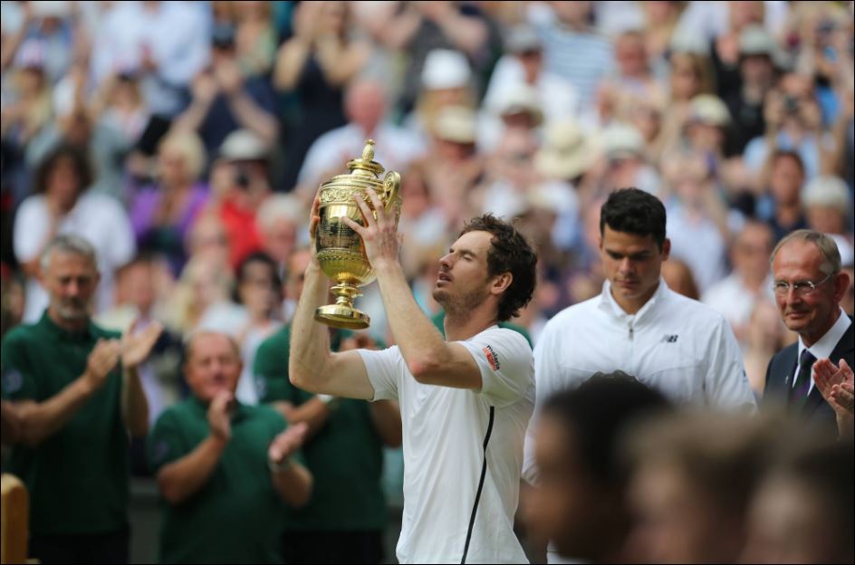 Θρίαμβος του Μάρεϊ στο Γουίμπλεντον