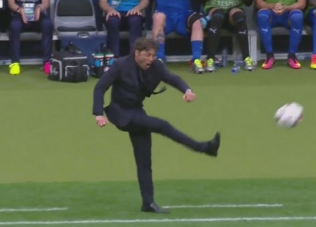 Βρέθηκε η απάντηση για την κατάληξη του σουτ του Κόντε – ΒΙΝΤΕΟ