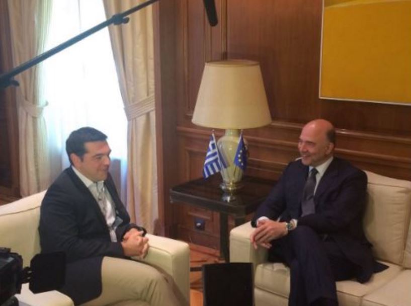 Τα tweets του Μοσκοβισί για την επίσκεψή του στην Ελλάδα