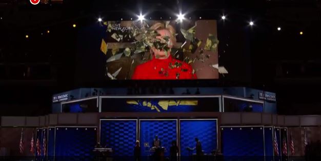 Η Χίλαρι Κλίντον έσπασε το… γυαλί – ΒΙΝΤΕΟ