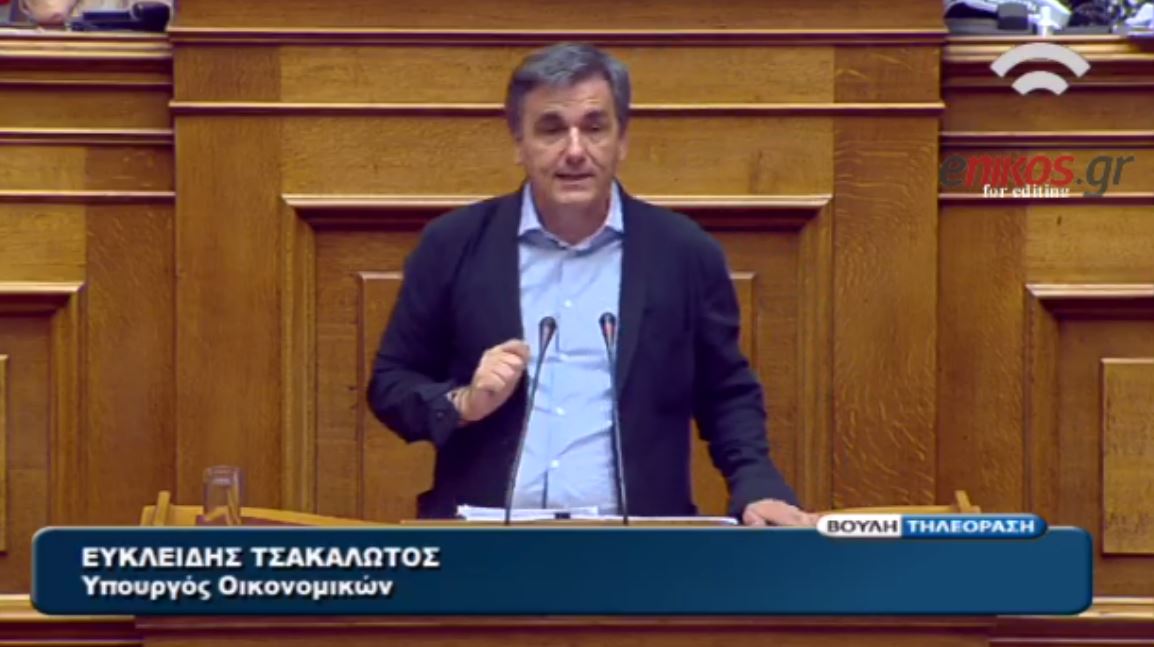 Επίθεση του Τσακαλώτου στη ΝΔ και το ΠΑΣΟΚ – ΒΙΝΤΕΟ